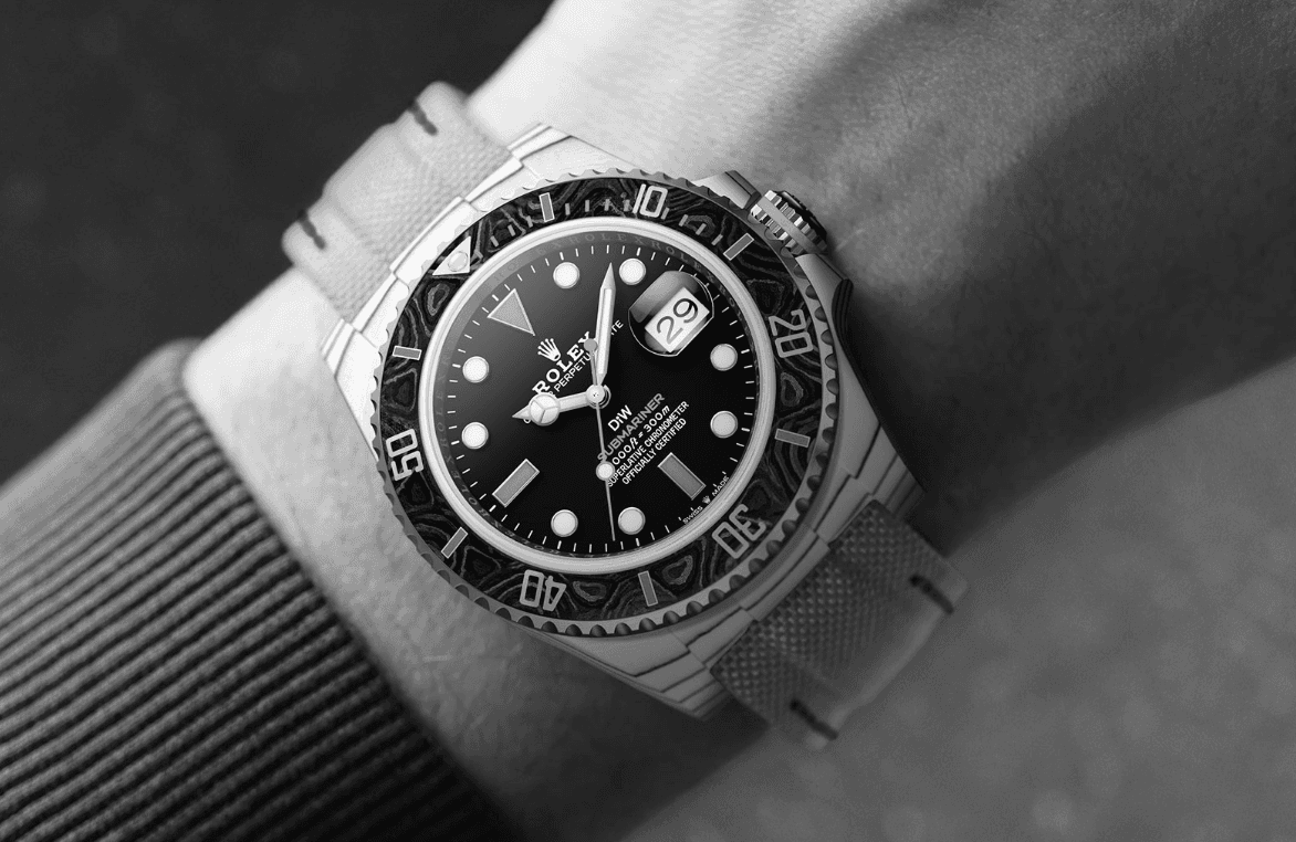 A ARTE DE CUSTOMIZAR MODELOS DA ROLEX